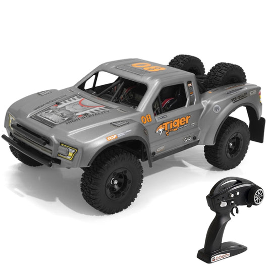 FY-08 Brushless Version 2.4G Remote Control Off-road Vehicle 1:12 Four-wheel Drive Short Truck High-speed Remote Control Car, EU Plug (Grey) - RC Cars by buy2fix | Online Shopping UK | buy2fix