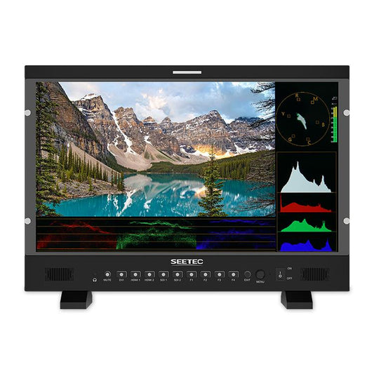 SEETEC P215 PRO 21.5 inch 1000nit High Bright Broadcast Monitor Full HD 1920x1080 Monitor (UK Plug) - On-camera Monitors by SEETEC | Online Shopping UK | buy2fix