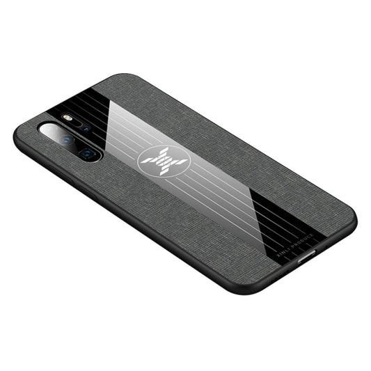 For Huawei P30 Pro XINLI Stitching Cloth Textue Shockproof TPU Protective Case(Grey) - Huawei Cases by XINLI | Online Shopping UK | buy2fix