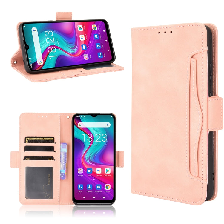 For Doogee X96 Pro Skin Feel Calf Pattern Horizontal Flip Leather Case with Holder & Card Slots & Photo Frame(Pink) - More Brand by buy2fix | Online Shopping UK | buy2fix