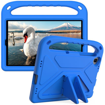 For Lenovo Tab M10 FHD Plus TB-X606F / TB-X606M Handle Portable EVA Shockproof Protective Case with Triangle Holder(Blue) - Lenovo by buy2fix | Online Shopping UK | buy2fix