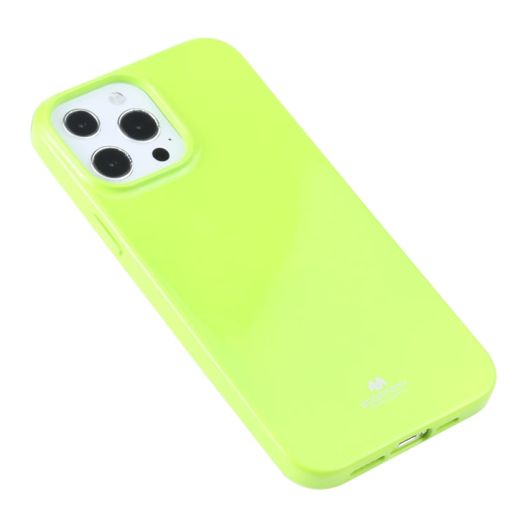 For iPhone 13 Pro Max GOOSPERY JELLY Full Coverage Soft Case (Green) - iPhone 13 Pro Max Cases by GOOSPERY | Online Shopping UK | buy2fix