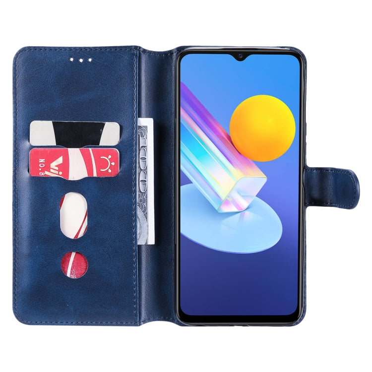 Classic Calf Texture PU + TPU Horizontal Flip Leather Case with Holder & Card Slots & Wallet For vivo Y72 5G(Blue) - vivo Cases by buy2fix | Online Shopping UK | buy2fix