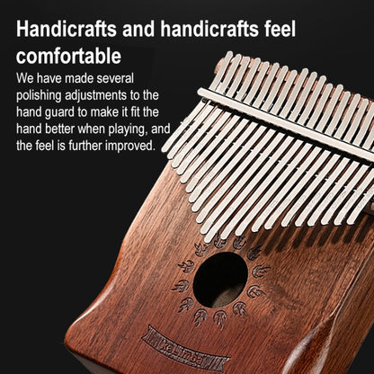 17 Tone Acacia Wood Thumb Piano Kalimba Musical Instruments(Brown-Reindeer) - Keyboard Instruments by buy2fix | Online Shopping UK | buy2fix