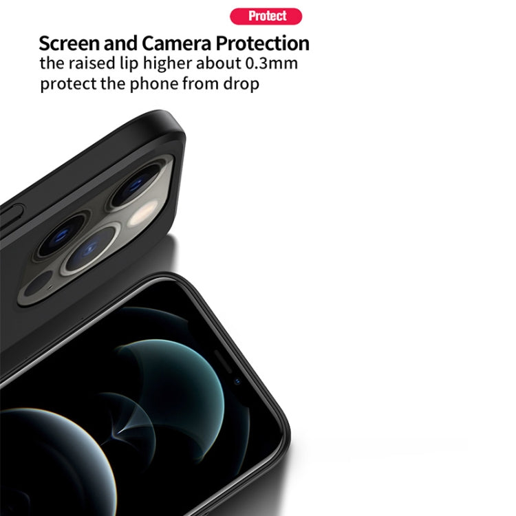 For iPhone 13 Pro Classic Tilt Strip Grain Magnetic Shockproof PC + TPU Case (Black) - iPhone 13 Pro Cases by buy2fix | Online Shopping UK | buy2fix