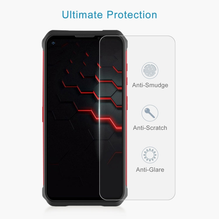 For Doogee V10 5G 50 PCS 0.26mm 9H 2.5D Tempered Glass Film - For Doogee by buy2fix | Online Shopping UK | buy2fix