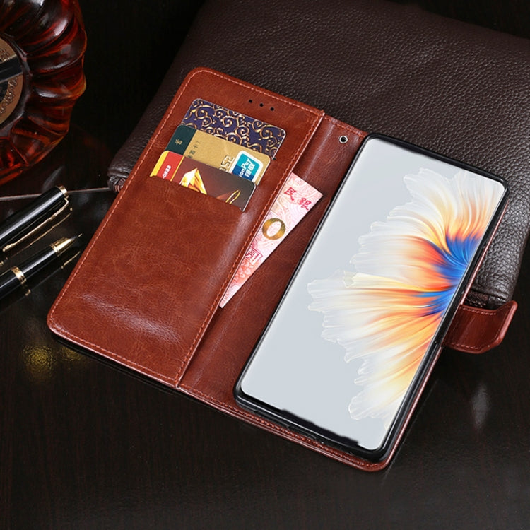 idewei Crazy Horse Texture Horizontal Flip Leather Case with Holder & Card Slots & Wallet For Xiaomi Mix 4(Red) - Xiaomi Cases by idewei | Online Shopping UK | buy2fix