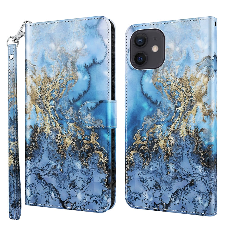 For iPhone 13 Pro 3D Painting Pattern Horizontal Flip TPU + PU Leather Case with Holder & Card Slots & Wallet (Milky Way) - iPhone 13 Pro Cases by buy2fix | Online Shopping UK | buy2fix