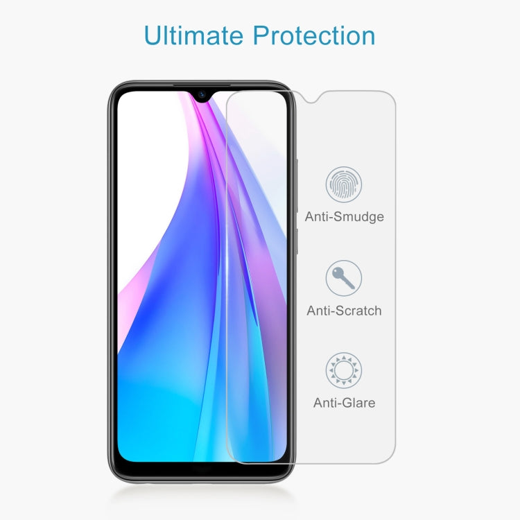 For Xiaomi Redmi Note 8T 0.26mm 9H 2.5D Tempered Glass Film -  by DIYLooks | Online Shopping UK | buy2fix