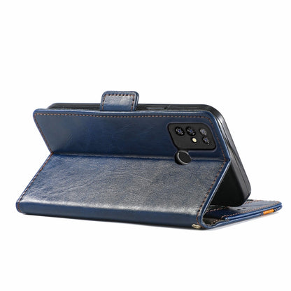 For Doogee X96 Pro CaseNeo Business Splicing Dual Magnetic Buckle Horizontal Flip PU Leather Case with Holder & Card Slots & Wallet(Blue) - More Brand by buy2fix | Online Shopping UK | buy2fix