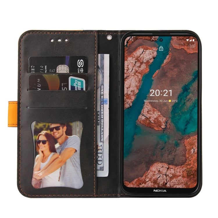 For Nokia X10 / X20 Business Stitching-Color Horizontal Flip PU Leather Case with Holder & Card Slots & Photo Frame(Orange) - Nokia Cases by buy2fix | Online Shopping UK | buy2fix