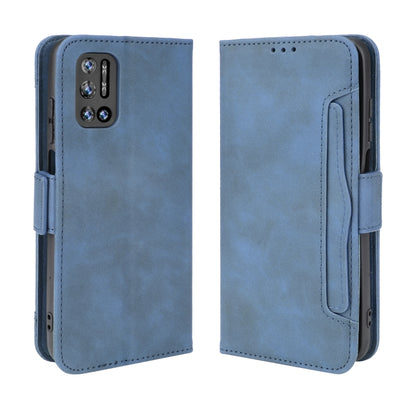 For Doogee N40 Pro Skin Feel Calf Pattern Horizontal Flip Leather Case with Holder & Card Slots & Photo Frame(Blue) - More Brand by buy2fix | Online Shopping UK | buy2fix
