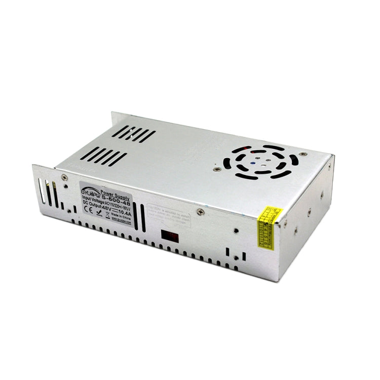 S-500-48 DC48V 10.3A 500W Light Bar Regulated Switching Power Supply LED Transformer, Size: 215 x 115 x 50mm - Power Supplies by buy2fix | Online Shopping UK | buy2fix