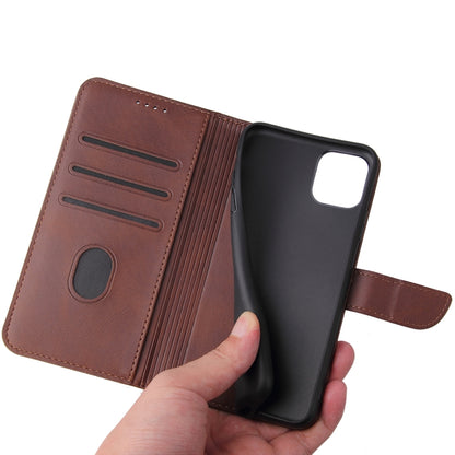 Calf Texture Buckle Horizontal Flip Leather Case with Holder & Card Slots & Wallet For iPhone 11 Pro(Brown) - iPhone 11 Pro Cases by buy2fix | Online Shopping UK | buy2fix