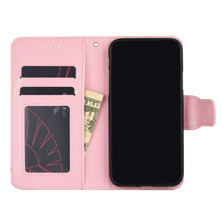 For Ulefone Note 11P Crystal Texture Horizontal Flip Leather Case with Holder & Card Slots & Wallet(Pink) - More Brand by buy2fix | Online Shopping UK | buy2fix