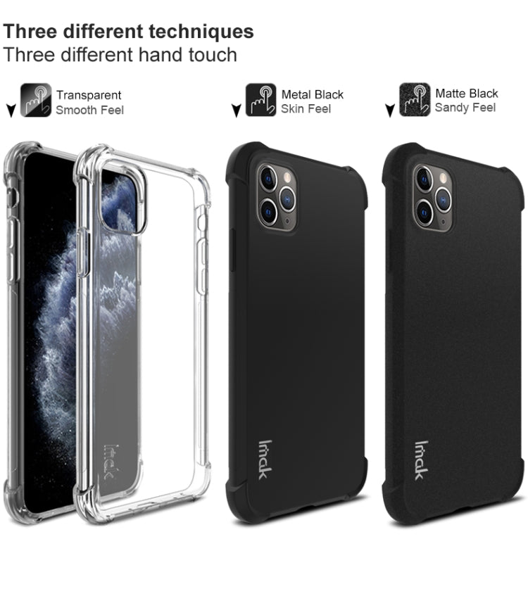 For iPhone 11 Pro IMAK All-inclusive Shockproof Airbag TPU Case, with Screen Protector(Transparent) - iPhone 11 Pro Cases by imak | Online Shopping UK | buy2fix