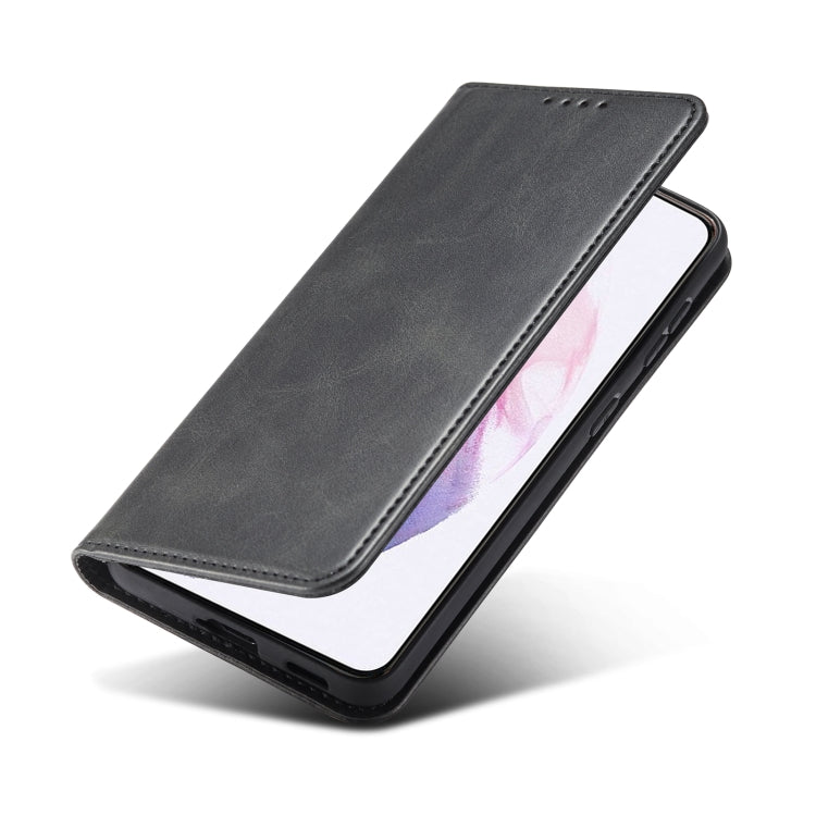 For Google Pixel 4 XL Calf Texture Magnetic Horizontal Flip Leather Case with Holder & Card Slots & Wallet(Black) - Google Cases by buy2fix | Online Shopping UK | buy2fix