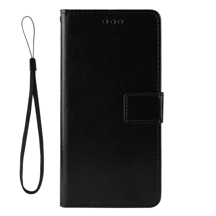 For Doogee S88 Plus / S88 Pro Crazy Horse Texture Horizontal Flip Leather Case with Holder & Card Slots & Lanyard(Black) - More Brand by buy2fix | Online Shopping UK | buy2fix