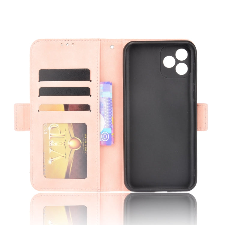 For Blackview Oscal C20 Skin Feel Calf Pattern Horizontal Flip Leather Case with Holder & Card Slots & Photo Frame(Pink) - More Brand by buy2fix | Online Shopping UK | buy2fix