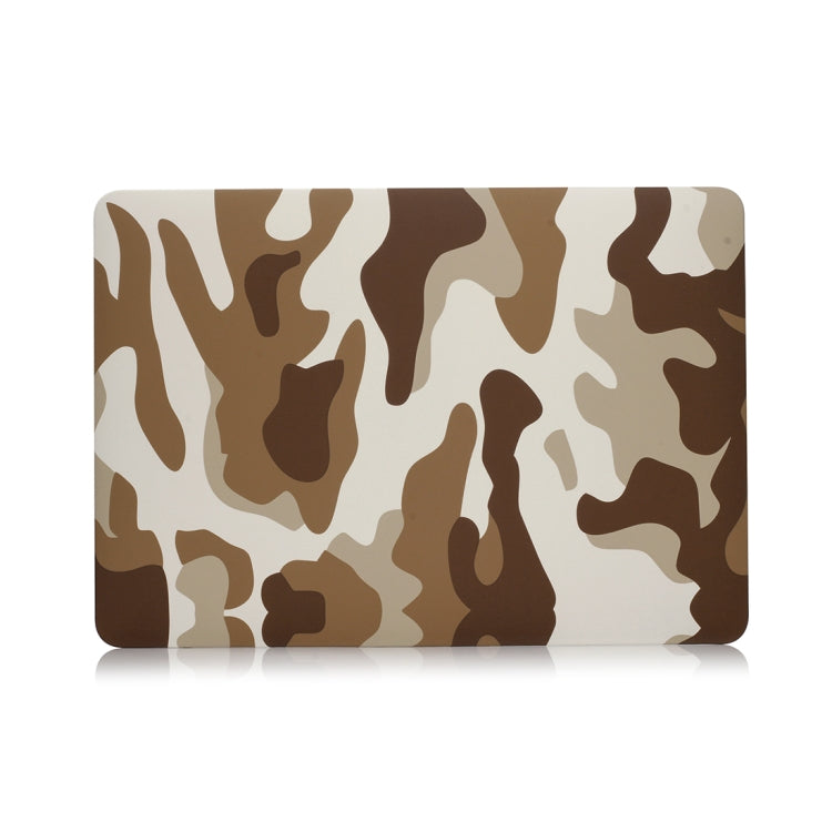 Camouflage Pattern Laptop Water Decals PC Protective Case For MacBook Pro 16 inch A2141(Brown Camouflage) - MacBook Pro Cases by buy2fix | Online Shopping UK | buy2fix