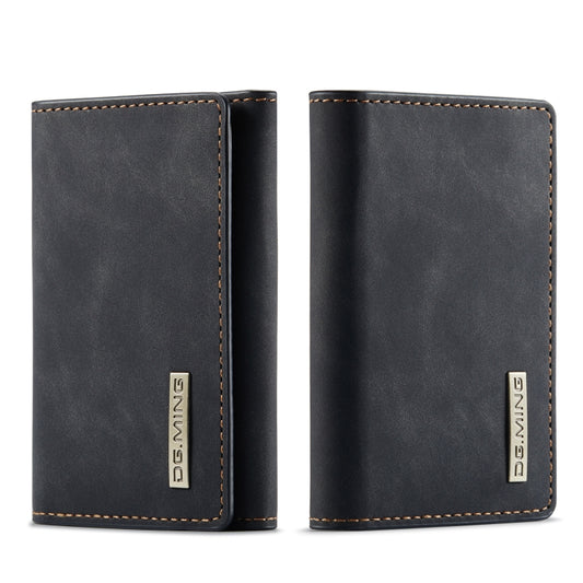 DG.MING M1 Series 3-Fold Multi Card Wallet(Black) - Wallets by DG.MING | Online Shopping UK | buy2fix