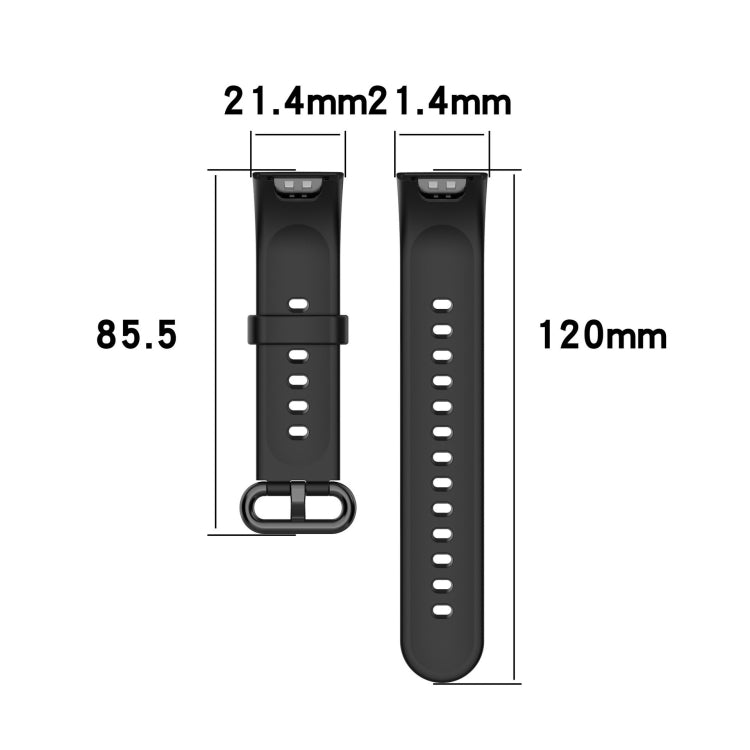 For Xiaomi Redmi Watch 2 Solid Color Silicone Strap Watch Band(Light Coffee) - Watch Bands by buy2fix | Online Shopping UK | buy2fix