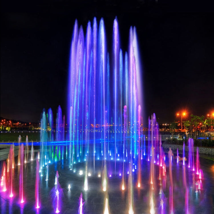 12W Landscape Colorful Color Changing Ring LED Stainless Steel Underwater Fountain Light(Colorful) - Underwater Lights by buy2fix | Online Shopping UK | buy2fix