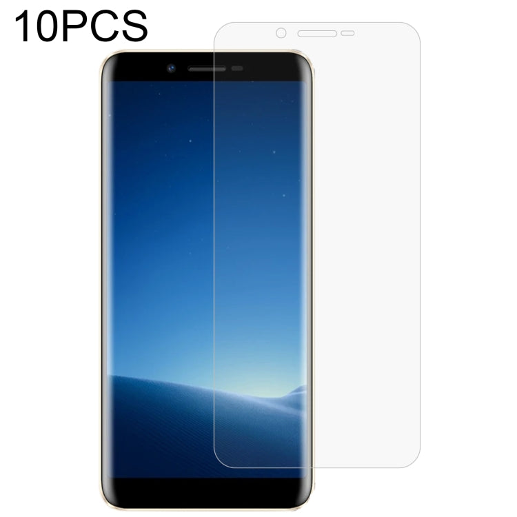 10 PCS 0.26mm 9H 2.5D Tempered Glass Film For Doogee X60L - For Doogee by buy2fix | Online Shopping UK | buy2fix