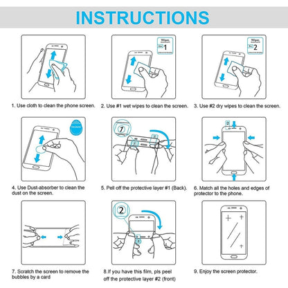 50 PCS 0.26mm 9H 2.5D Tempered Glass Film For Ulefone T1 - Ulefone Tempered Glass by buy2fix | Online Shopping UK | buy2fix