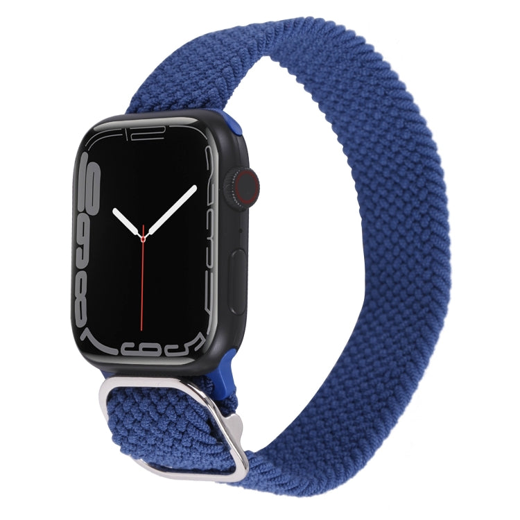 Nylon Braid Strap Watch Band For Apple Watch Ultra 49mm&Watch Ultra 2 49mm / Series 9&8&7 45mm / SE 3&SE 2&6&SE&5&4 44mm / 3&2&1 42mm(14) - Watch Bands by buy2fix | Online Shopping UK | buy2fix