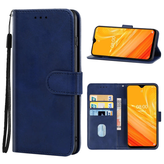 Leather Phone Case For Ulefone Note 8(Blue) - Ulefone Cases by buy2fix | Online Shopping UK | buy2fix