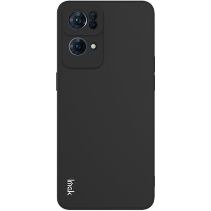 For OPPO Reno7 Pro 5G imak UC-4 Series Straight Edge TPU Soft Protective Case(Black) - OPPO Cases by imak | Online Shopping UK | buy2fix