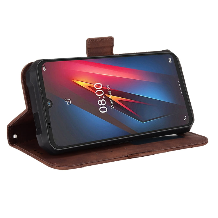 For Ulefone Armor 8 Skin Feel Calf Pattern Leather Phone Case(Brown) - Ulefone Cases by buy2fix | Online Shopping UK | buy2fix