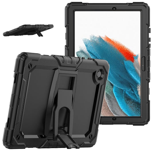 For Samsung Galaxy Tab A8 10.5 2021 Shockproof Black Silicone + PC Tablet Protective Case(Black) - Other Galaxy Tab PC by buy2fix | Online Shopping UK | buy2fix