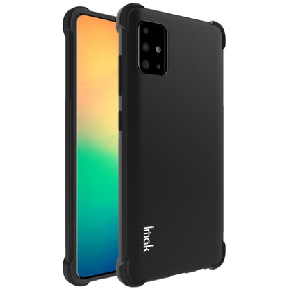 For Galaxy A51 IMAK All-inclusive Shockproof Airbag TPU Case with Screen Protector(Metal Back) - Galaxy Phone Cases by imak | Online Shopping UK | buy2fix