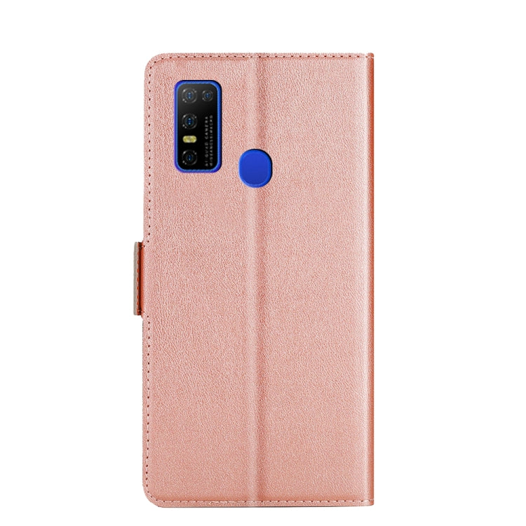 For Doogee N30 Ultra-thin Voltage Side Buckle PU + TPU Leather Phone Case(Rose Gold) - More Brand by buy2fix | Online Shopping UK | buy2fix