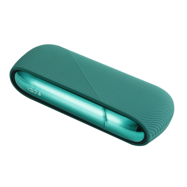 3 in 1 Cigarette Shell + Side Cover + Silicone Case for IQO 3.0 / 3.0 DUO(Green) - E Cigarette Accessories by buy2fix | Online Shopping UK | buy2fix