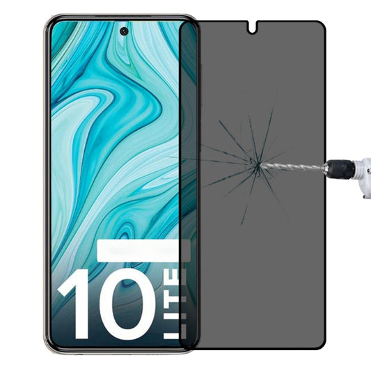 Full Cover Anti-peeping Tempered Glass Film For Xiaomi Redmi Note 10 Lite -  by buy2fix | Online Shopping UK | buy2fix