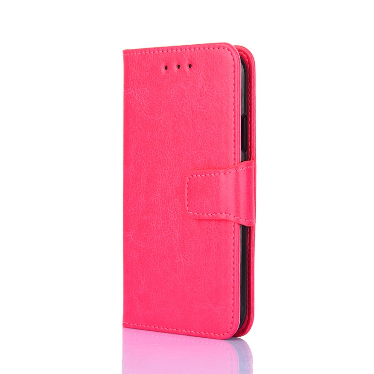 For Blackview A95 Crystal Texture Leather Phone Case(Rose Red) - More Brand by buy2fix | Online Shopping UK | buy2fix