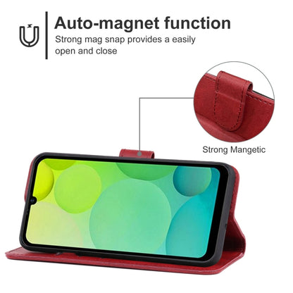 For Ulefone Note 6T Leather Phone Case(Red) - Ulefone Cases by buy2fix | Online Shopping UK | buy2fix