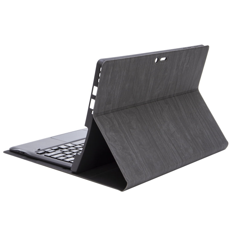 SF128-A Tree Texture Touchpad Bluetooth Keyboard Leather Tablet Case For Microsoft Surface Pro 8(Black) - Others Keyboard by buy2fix | Online Shopping UK | buy2fix
