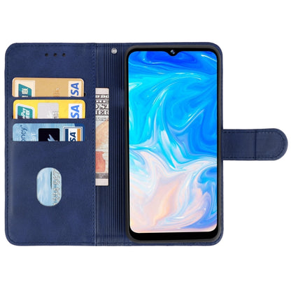 For DOOGEE N40 Pro Leather Phone Case(Blue) - Doogee Cases by buy2fix | Online Shopping UK | buy2fix