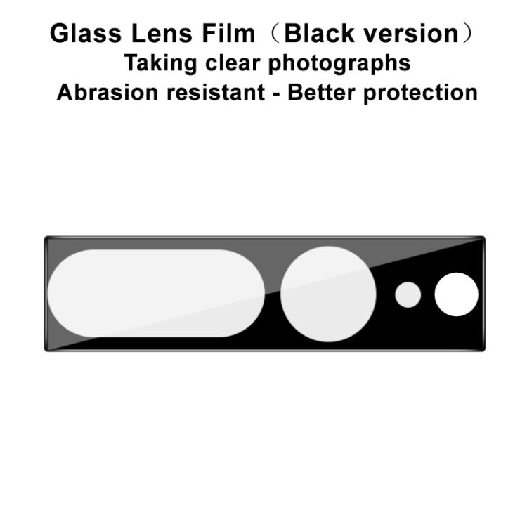 For Google Pixel 7 Pro 5G IMAK Rear Camera Lens Glass Film Black Version - Other by imak | Online Shopping UK | buy2fix