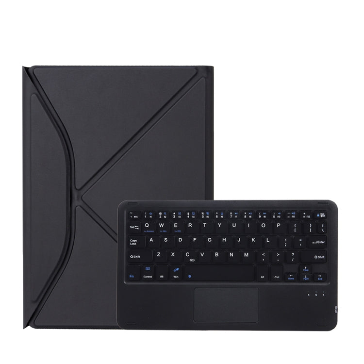 Z11B-A Pen Slot Touchpad Bluetooth Keyboard Leather Tablet Case For iPad Pro 11 2021/2020/2018(Black) - For iPad Pro by buy2fix | Online Shopping UK | buy2fix