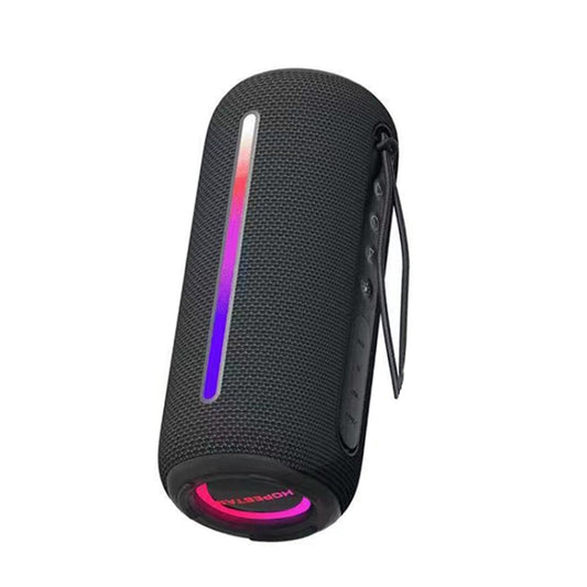 HOPESTAR P39 Outdoor Waterproof RGB Light Wireless Bluetooth Speaker(Black) - Waterproof Speaker by HOPESTAR | Online Shopping UK | buy2fix