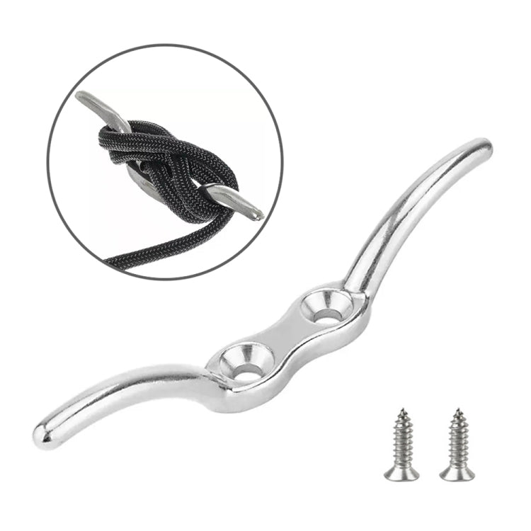 316 Stainless Steel Marine Flagpole Hook with Screw, Style:2-1/2 inch - Marine Accessories & Parts by buy2fix | Online Shopping UK | buy2fix