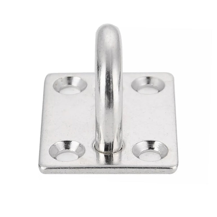 3 PCS 8mm 316 Stainless Steel Ship Square Door Hinges Buckle - Marine Accessories & Parts by buy2fix | Online Shopping UK | buy2fix