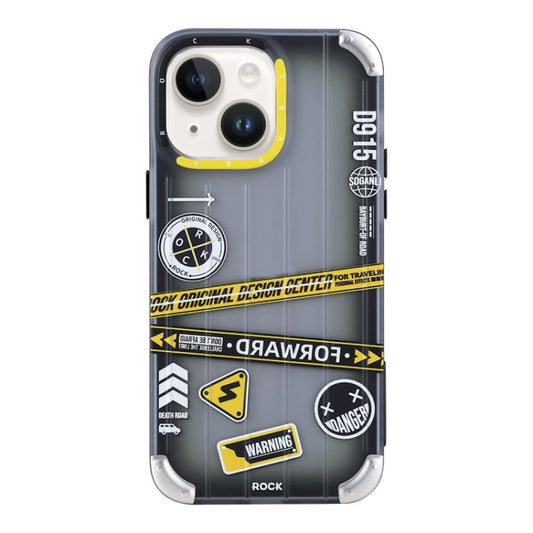 For iPhone 14 ROCK InShare Travel Series PC+TPU Phone Case (D915 Highway) - iPhone 14 Cases by ROCK | Online Shopping UK | buy2fix