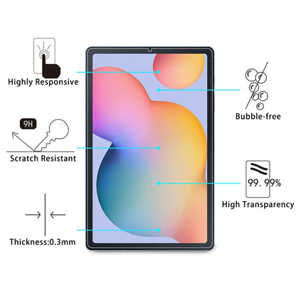 25 PCS 9H 0.3mm Explosion-proof Tempered Glass Film for Galaxy Tab S6 Lite P610 / P615 / S6 Lite 2024 - For Samsung Tab by buy2fix | Online Shopping UK | buy2fix