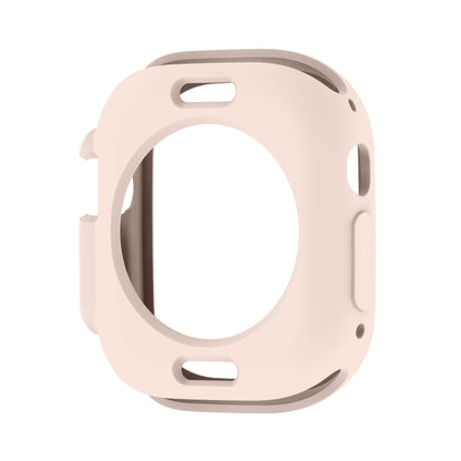 For Apple Watch Ultra 49mm Candy TPU Protective Case(Light Pink) - Watch Cases by buy2fix | Online Shopping UK | buy2fix